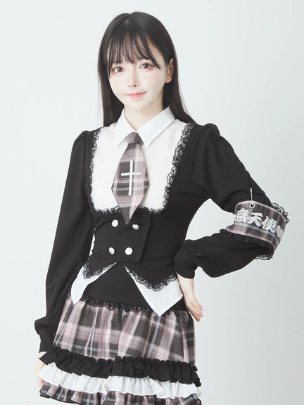 Japanese制服TOPS(ピンク)