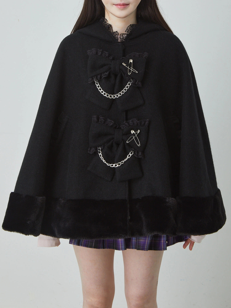 ゴシックリボンポンチョ - Jamie エーエヌケー(ジェイミーエーエヌケー