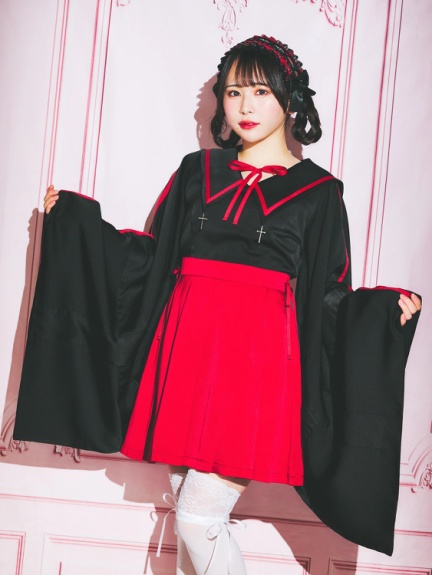 巫女さんワンピース(ホワイト)