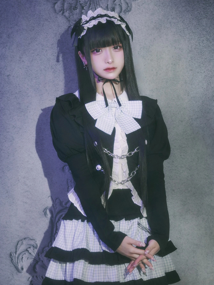 姫袖制服TOPS(ブルー)