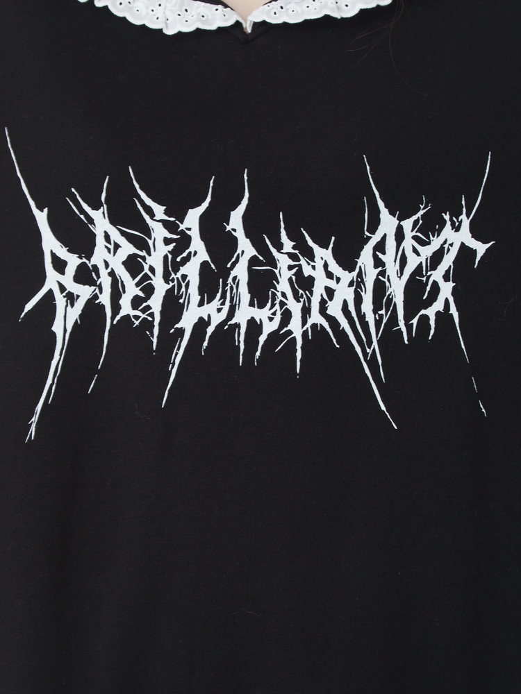 新品Jamie エーエヌケー　ゴシックロゴセーラーPK ビッグカラー　パーカー 新品Jamie エーエヌケー ゴシックロゴセーラーPK ビッグカラー