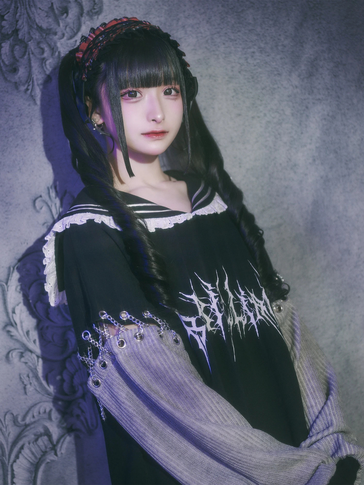 ゴシックロゴセーラーPK - Jamie エーエヌケー(ジェイミーエー