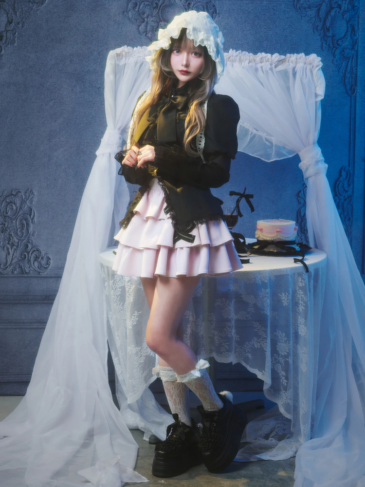 ジップモチーフティアードスカパン - Jamie エーエヌケー(ジェイミー