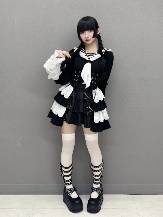 ジップモチーフティアードスカパン - Jamie エーエヌケー(ジェイミー 