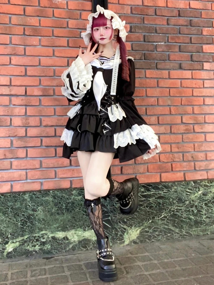 ジップモチーフティアードスカパン - Jamie エーエヌケー(ジェイミー