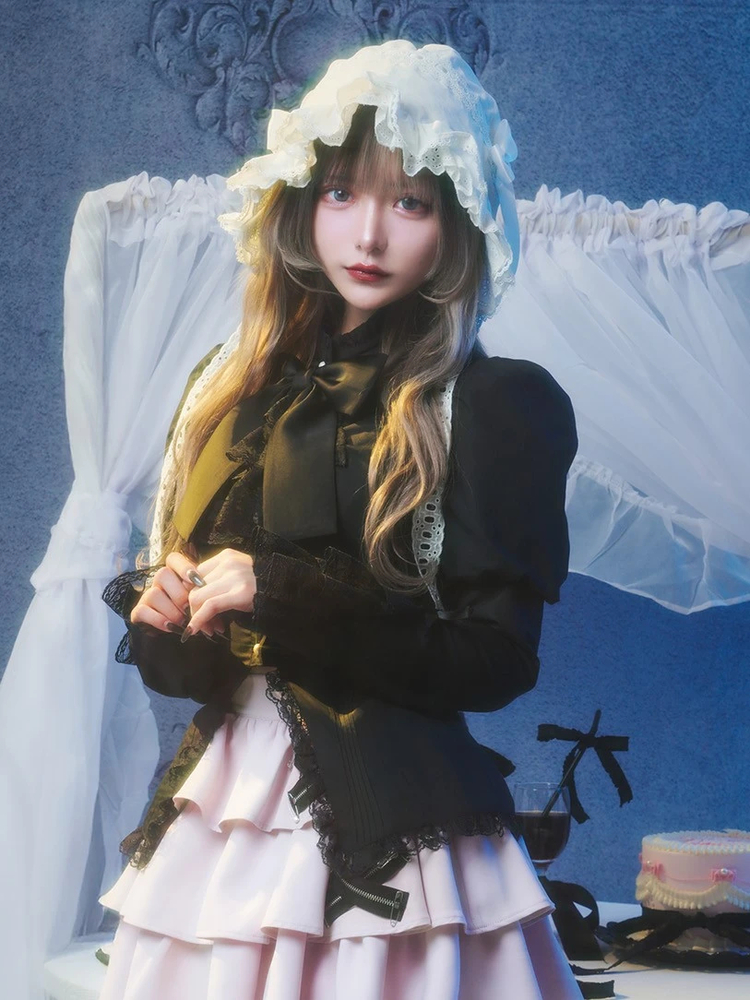 コルセットゴシックブラウス - Jamie エーエヌケー(ジェイミーエー