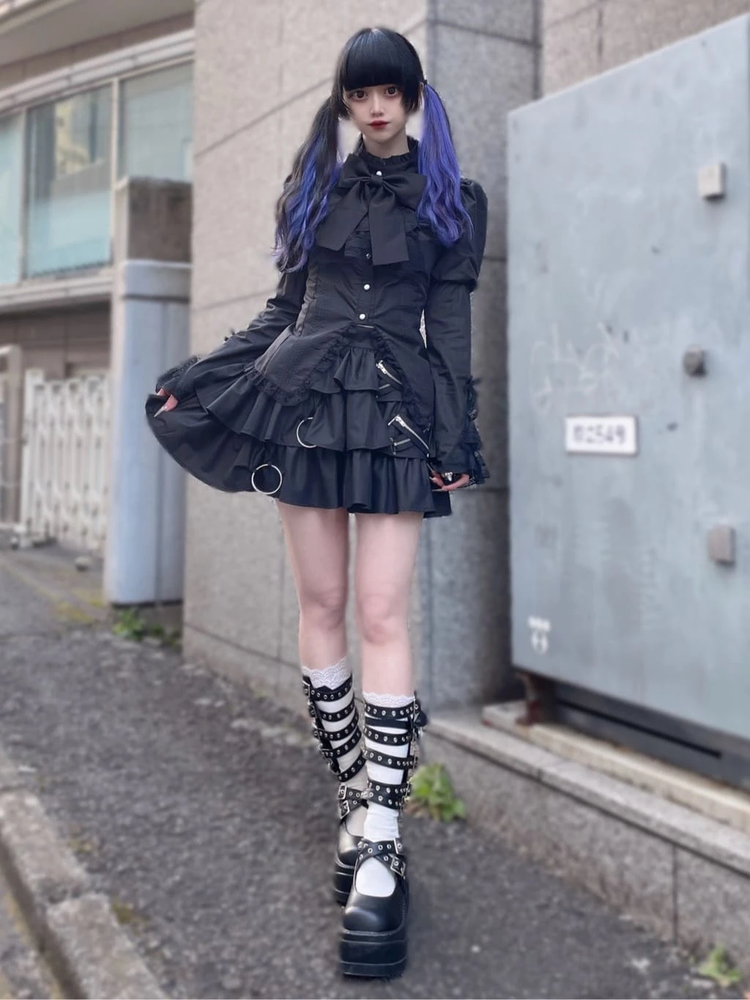 コルセットゴシックブラウス - Jamie エーエヌケー(ジェイミーエー