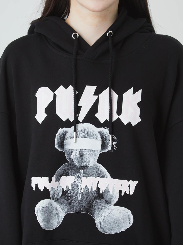☞YODARE BEAR総柄パーカー 13DE MARZO Official Store | Bear Set Padded Hoodie