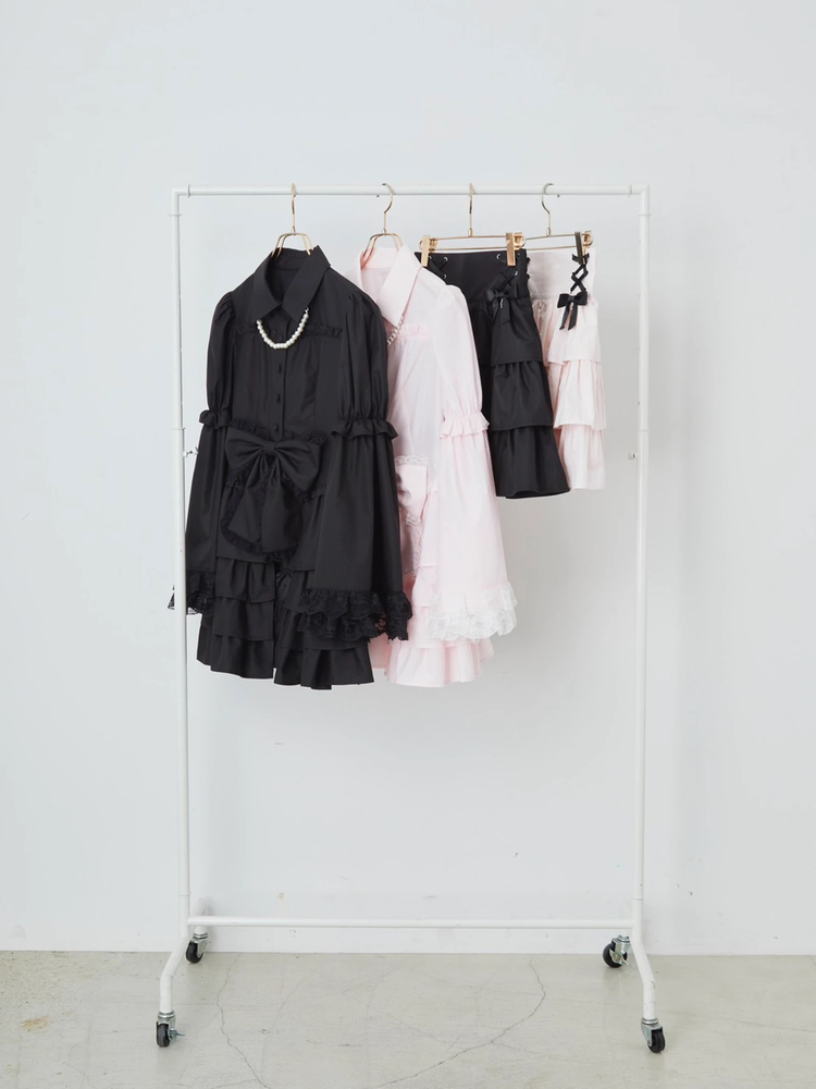 スピンドルクロスモチーフティアードスカパン - Jamie エーエヌケー