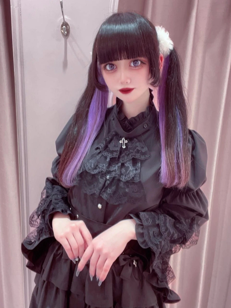 ジャボ付き姫袖ブラウス - Jamie エーエヌケー(ジェイミーエー