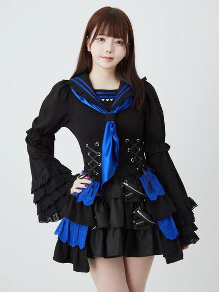 特攻服お姫様TOPS(ホワイト)