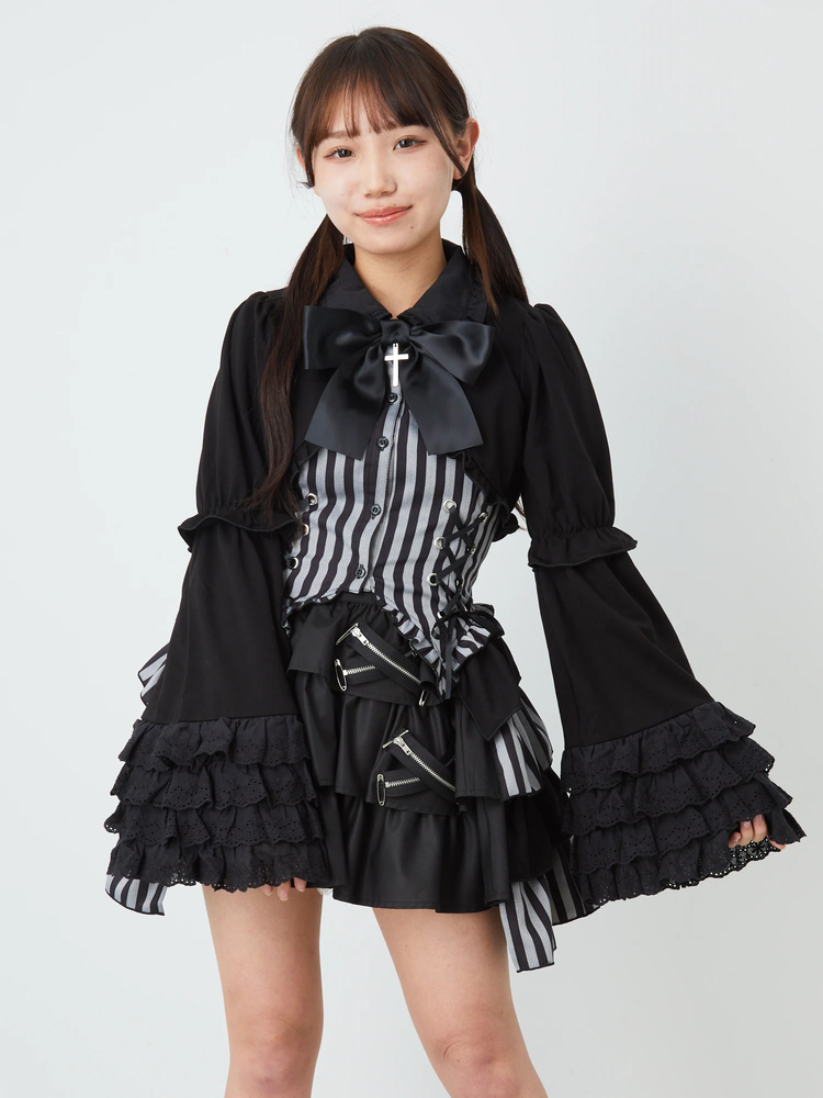 Jamieエーエヌケー　ストライプお嬢様トップス ストライプお姫様TOPS - Jamie エーエヌケー(ジェイミーエー