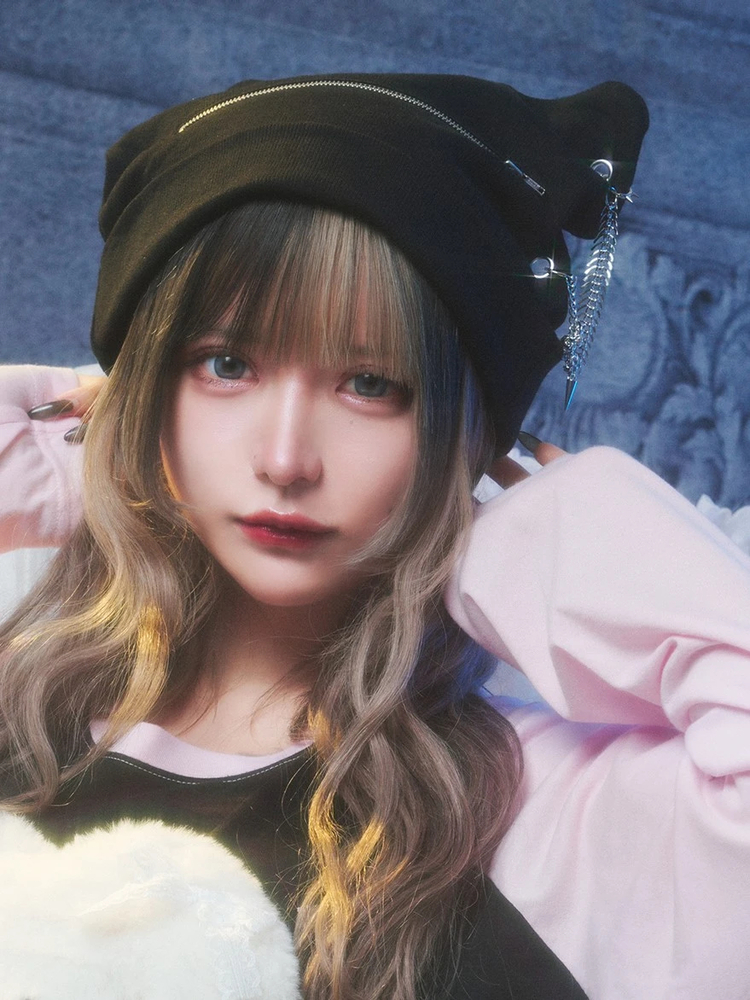 ゴシックネコちゃん帽子 - Jamie エーエヌケー(ジェイミーエーエヌケー