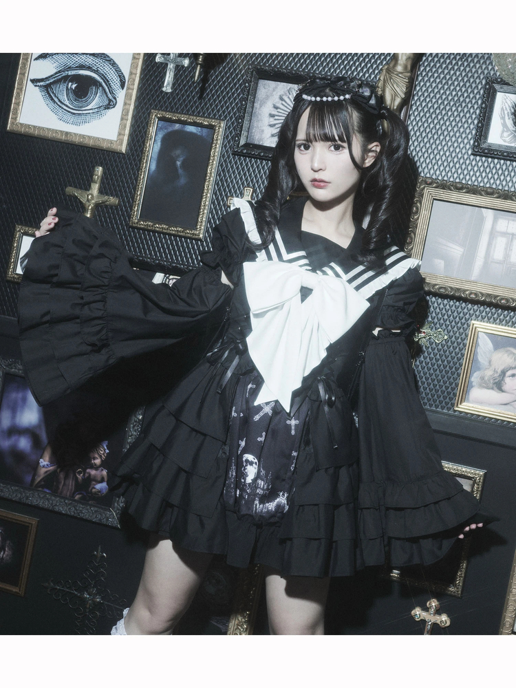 Jamie エーエヌケー ゴシッククロスお姫様ブラウス ゴシッククロスお姫様ブラウス - Jamie エーエヌケー(ジェイミー