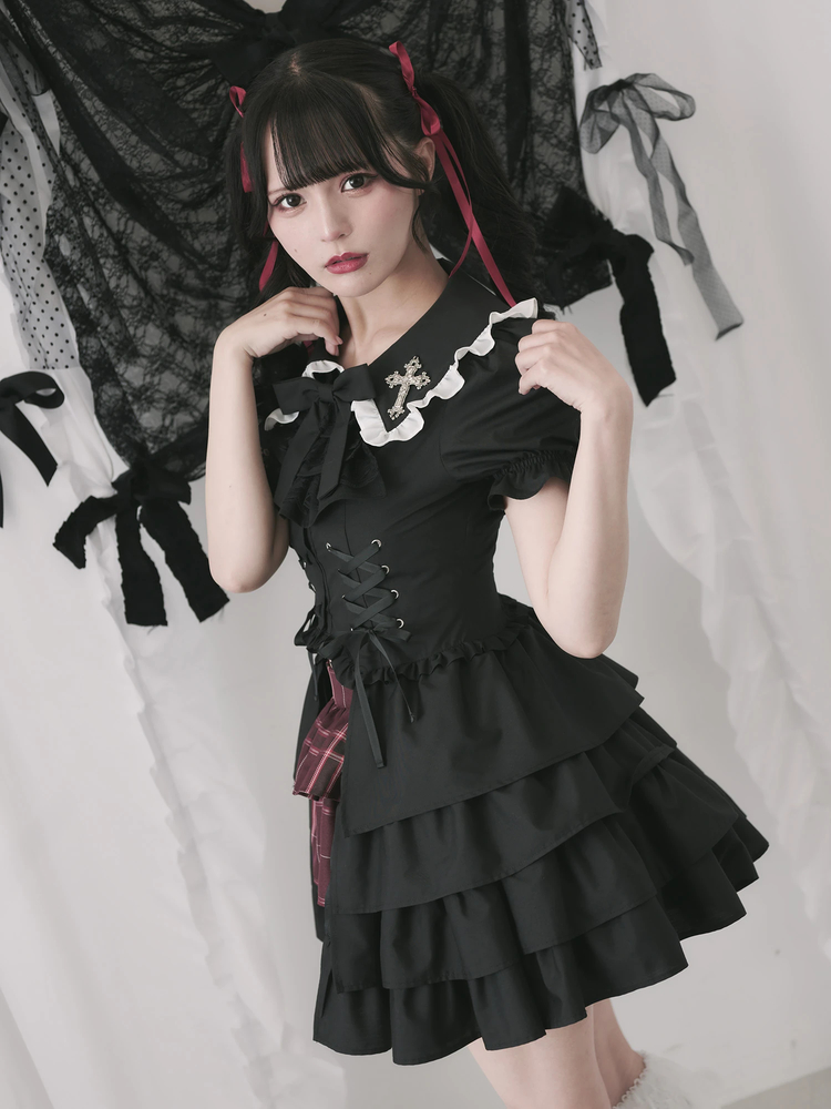 ゴシッククロスお姫様ブラウス - Jamie エーエヌケー(ジェイミーエー