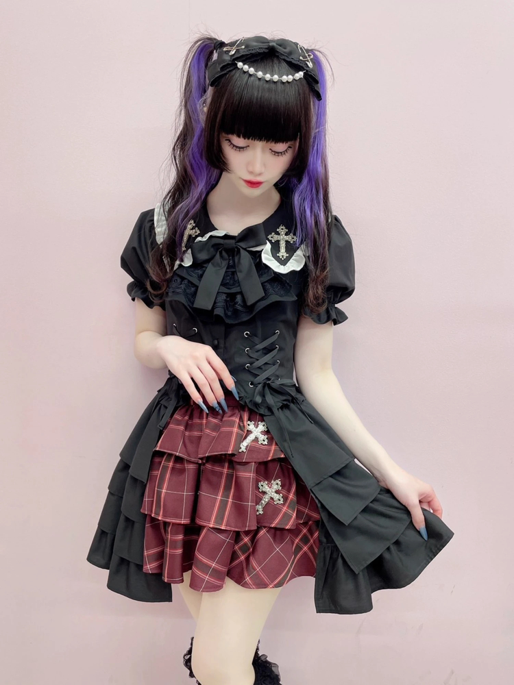 ゴシッククロスお姫様ブラウス - Jamie エーエヌケー(ジェイミーエー