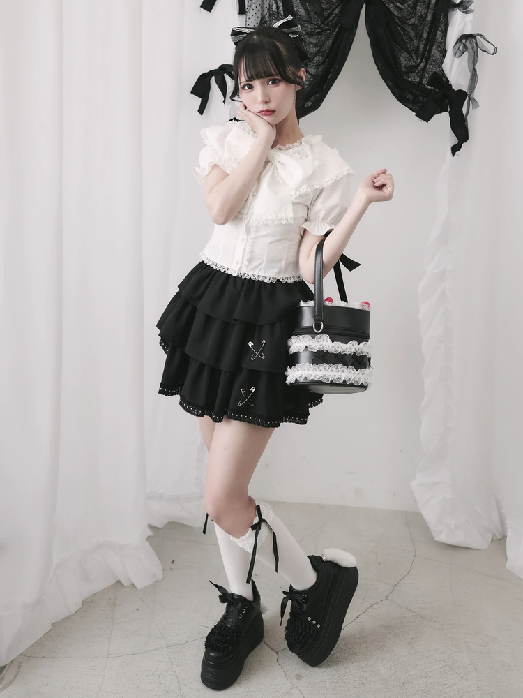 ティアードチェックスカパン - Jamie エーエヌケー(ジェイミーエー