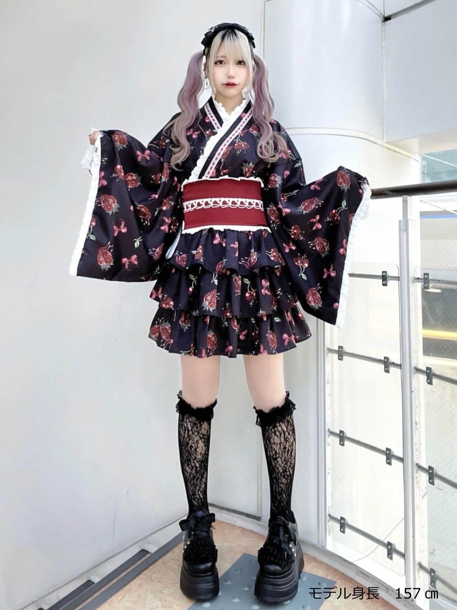 Ank Rouge - Jamieエーエヌケー 浴衣ワンピース 新品未使用 帯