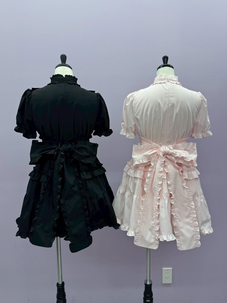 [最終値下げ]Jamieえーエヌケー　ゴスロリ　お姫様ワンピース　ピンク New arrival 】 ⁡ ⁡ ⁡ ⁡ ⁡ ︎✧ お姫様ゴシックワンピース color