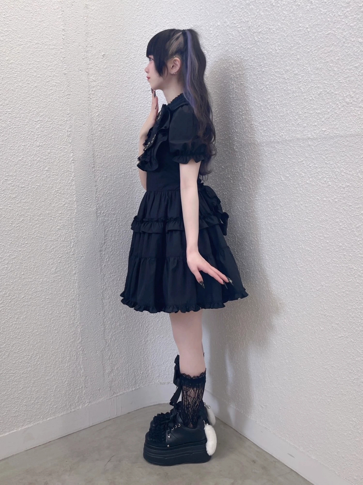 [最終値下げ]Jamieえーエヌケー　ゴスロリ　お姫様ワンピース　ピンク ゴシックお姫様ワンピース - Jamie エーエヌケー(ジェイミーエー