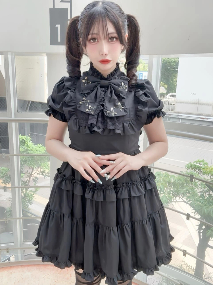[最終値下げ]Jamieえーエヌケー　ゴスロリ　お姫様ワンピース　ピンク ゴシックお姫様ワンピース - Jamie エーエヌケー(ジェイミーエー