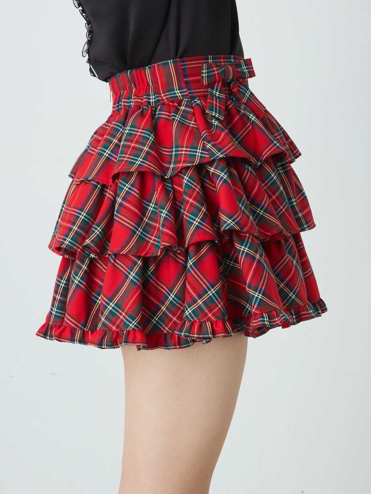 特攻刺繍ティアードスカパン - Jamie エーエヌケー(ジェイミーエー