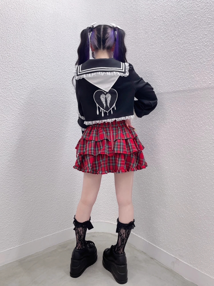 特攻刺繍ティアードスカパン - Jamie エーエヌケー(ジェイミーエー