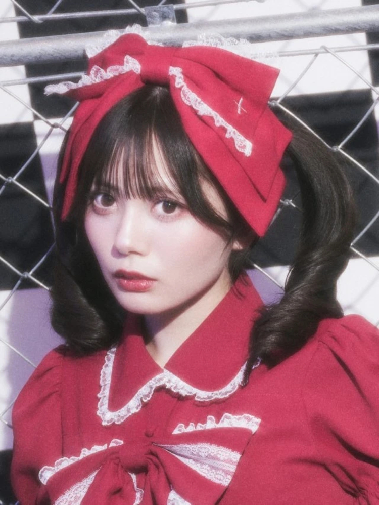 クロス刺繍リボンバレッタ - Jamie エーエヌケー(ジェイミーエー