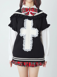 JM制服クロスのうさぎニット