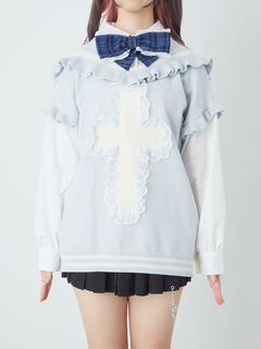 JM制服クロスのうさぎニット