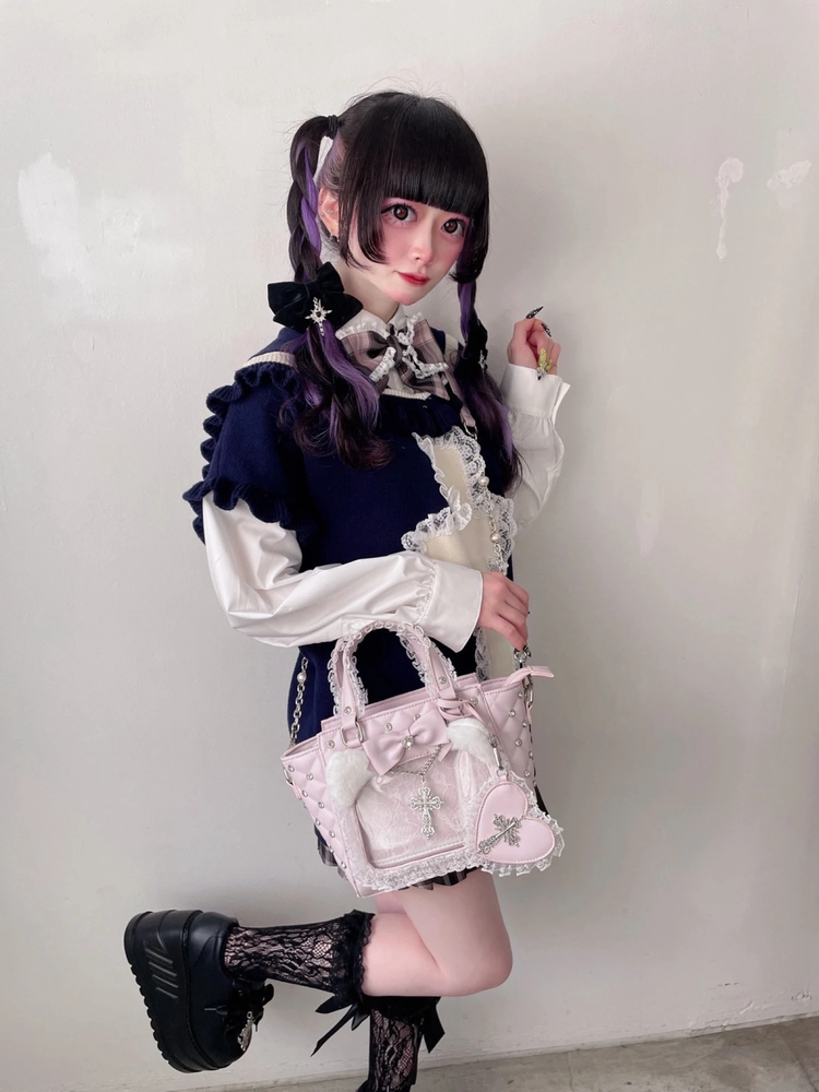 JM制服クロスのうさぎニット - Jamie エーエヌケー(ジェイミーエー