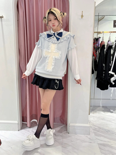 JM制服クロスのうさぎニット