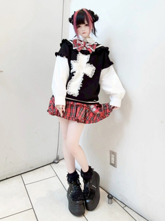 JM制服クロスのうさぎニット