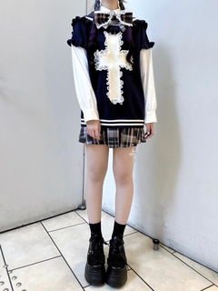 JM制服クロスのうさぎニット