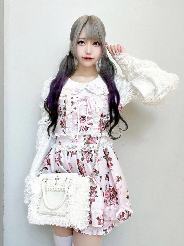 [最終値下げ]Jamieえーエヌケー　ゴスロリ　お姫様ワンピース　ピンク ゴシックお姫様ワンピース - Jamie エーエヌケー(ジェイミーエー