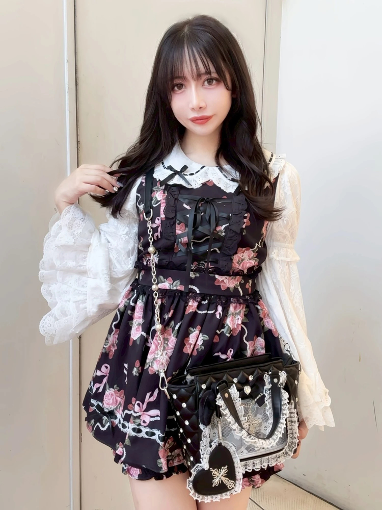 [最終値下げ]Jamieえーエヌケー　ゴスロリ　お姫様ワンピース　ピンク 最終値下げ]Jamieえーエヌケー ゴスロリ お姫様ワンピース