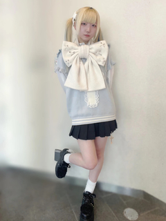 安全ピンおリボンストール