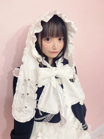 うさちゃんボンネット(ホワイト)
