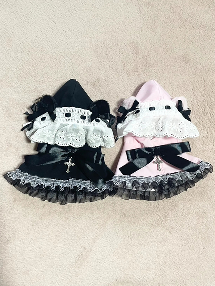 ゴシックぬい服(ピンク)