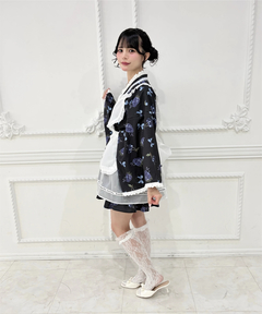 ハートエプロンゴシック苺浴衣ドレス