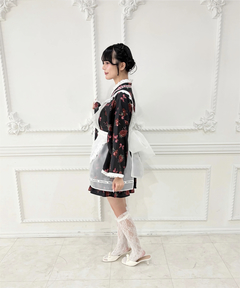 ハートエプロンゴシック苺浴衣ドレス