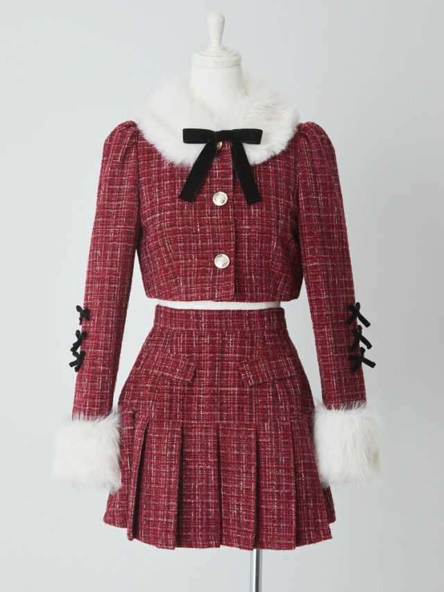 ラメツイードファージャケット - Me roir(ミーロワール)のジャケット  