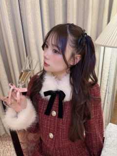 ラメツイードファージャケット