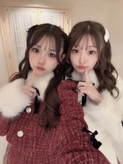 ラメツイードファージャケット