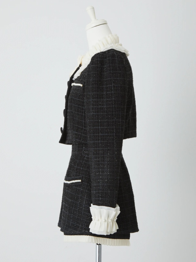 タックカラーツイードJK - Me roir(ミーロワール)のジャケット  