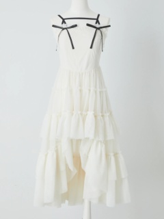 チュールティアードドーリーキャミOP - Me roir(ミーロワール)の  