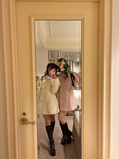リボンロングブーツ
