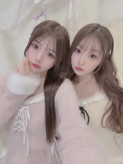 サイドカットフェザーニットワンピース