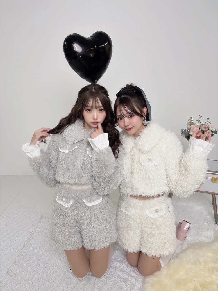 ボアパンツ - Me roir(ミーロワール)のショートパンツ｜ファッション