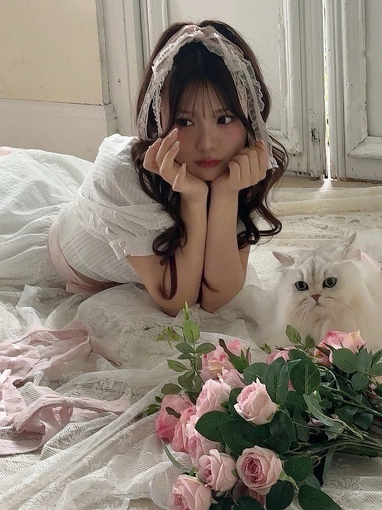 シアーチェックワンピース - Me roir(ミーロワール)のワンピース